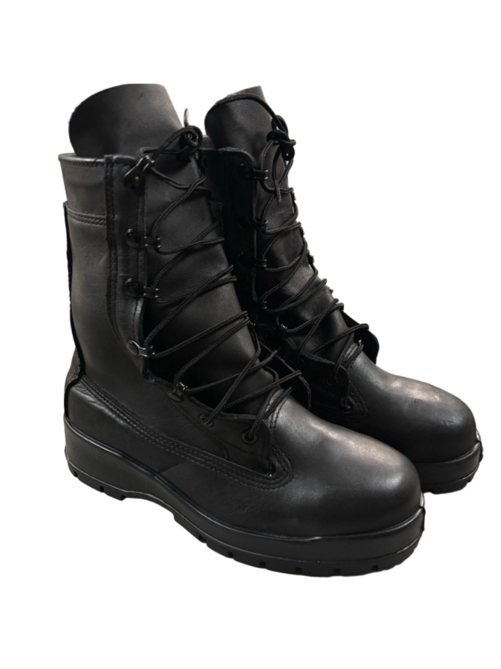 Men’s 8 Belleville F360ST Steel Toe Tactical Boots Black Vibram Military USA